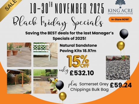 Sandstone Paving King Acre Manager's Special for November